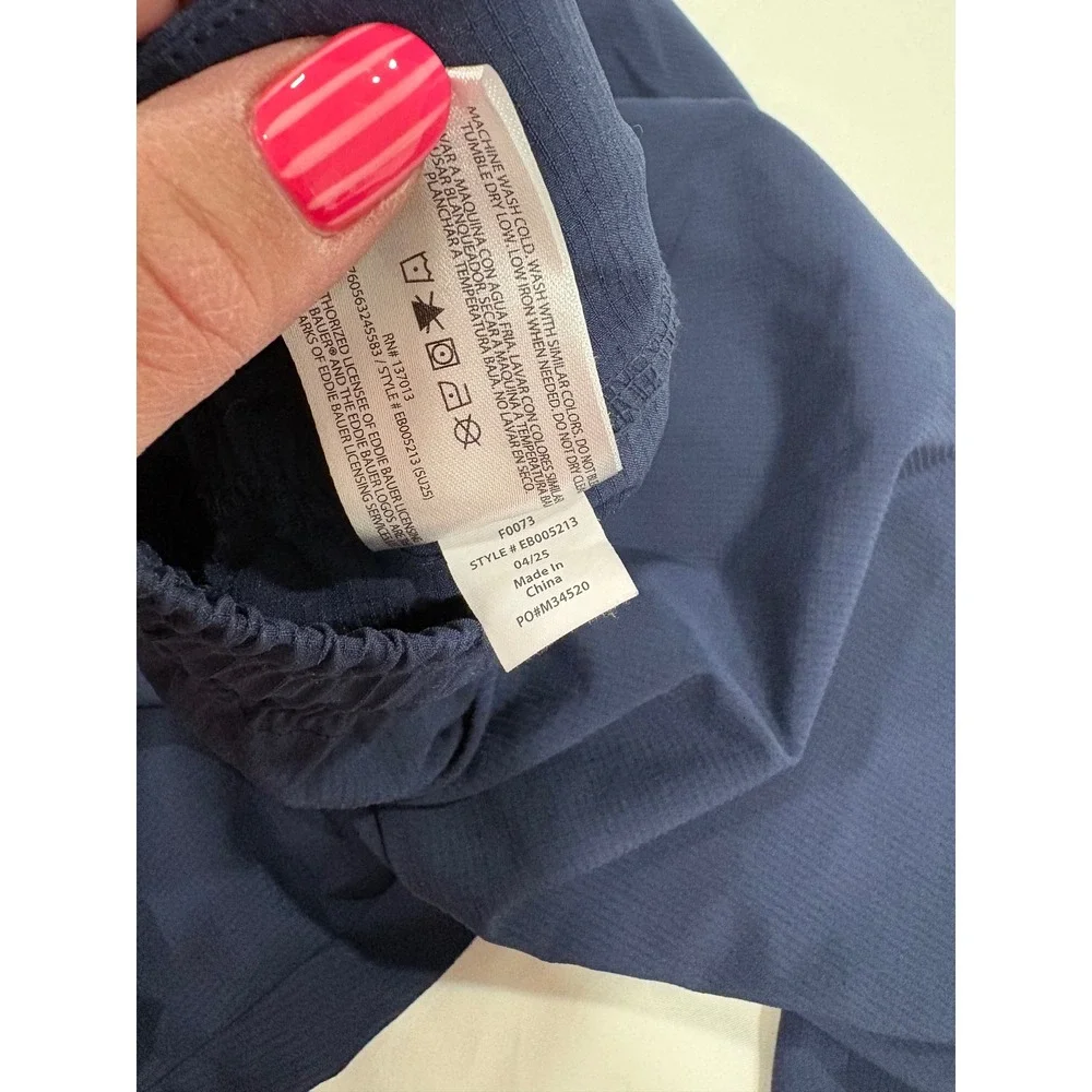 Eddie Bauer Women's Departure Poplar Jogger Navy Blue Large Hiking Gorpcore